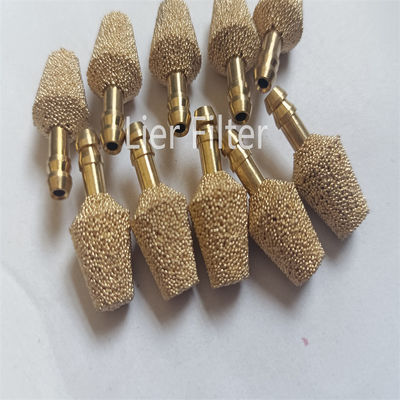 calidad  -200C-600C Sintered Metal Powder Filter Weldable Machinable Copper Powder Filter fábrica
