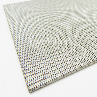Filtración sinterizada de acero inoxidable de la temperatura de Mesh Filter High Precision High del metal