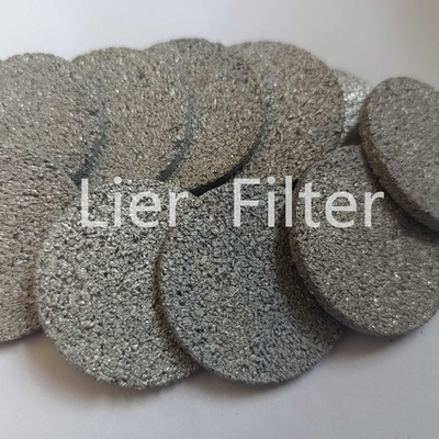 Filtro sinterizado ronda del polvo de metal del diámetro 30-80m m para la industria química
