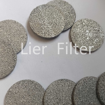 Filtro sinterizado ronda del polvo de metal del diámetro 30-80m m para la industria química