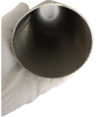 Tamaño de una sola capa 0.2um-120um de Mesh Filter Cylinder Type Pore del metal