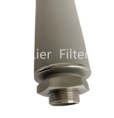 Filtro sinterizado filtro sinterizado de alta temperatura del polvo de metal de la punta de prueba del micrón
