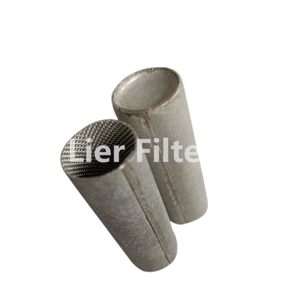 elemento filtrante sinterizado de acero inoxidable del fieltro de la fibra del metal 316L re-lavable