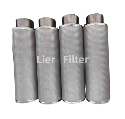 filtro sinterizado estándar del polvo de metal 5um usado en la filtración del poliéster