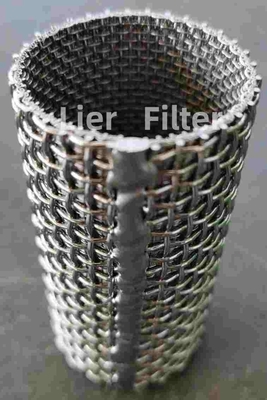 el estándar de 5Um 316L sinterizó la operación automática de Mesh Filter Elements For Continuous