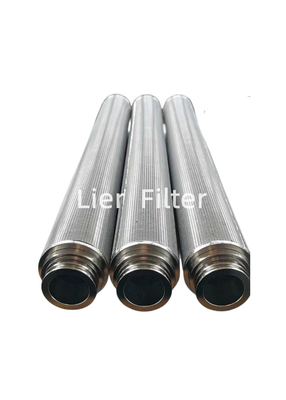 SS316L reutilizable 1m m 3Layer sinterizó la industria de Mesh Filter Cartridge In Machining