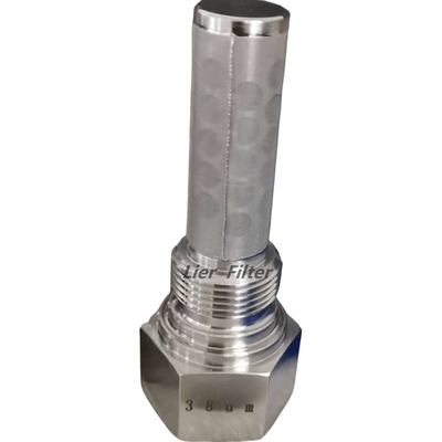 Elemento filtrante multi de la válvula de la capa de SS316L 38um en industria de la metalurgia