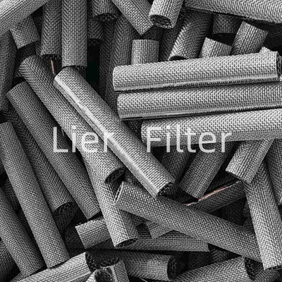 Alta industria sinterizada compuesta reutilizable de Mesh Filter Elements In Machining del metal de la precisión 50um