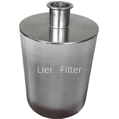 La precisión de filtración estable SS316L 20um sinterizó la industria de Mesh Filter Elements In Pharmaceutical del metal