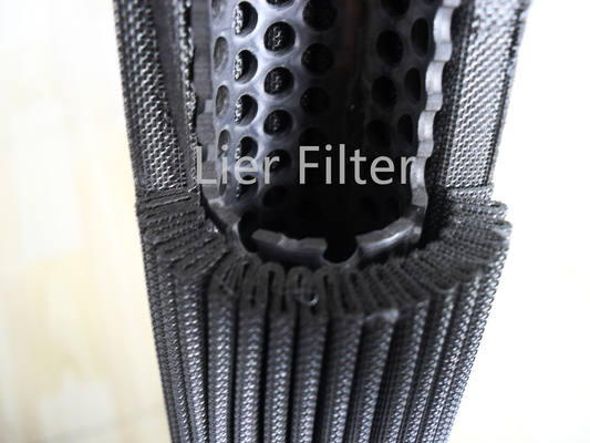 La corrosión anti 0.2um-120um plisó el elemento filtrante para los derretimientos del polímero