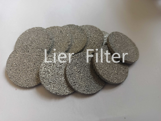 Filtro sinterizado poroso de acero inoxidable de la maquinaria hidráulica del filtro del polvo SS316