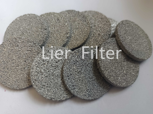 Lier resistente de alta temperatura sinterizada 0,5 micrones del filtro del polvo de metal