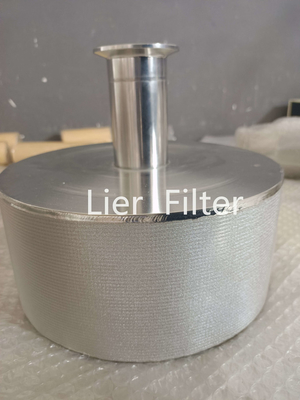 Filtro de alta temperatura de la forma de cono para el líquido corrosivo usado con un palmo más largo del servicio