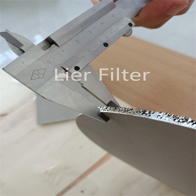 2-10 metal redondo industrial sinterizado de acero inoxidable Mesh Filter del filtro de las capas SS316