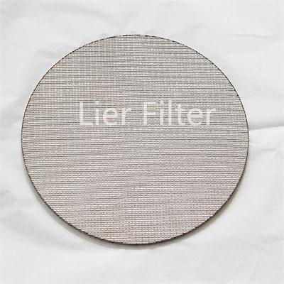 1-300 filtro de acero inoxidable de Mesh Filter Reusable Sintered Mesh del micrón