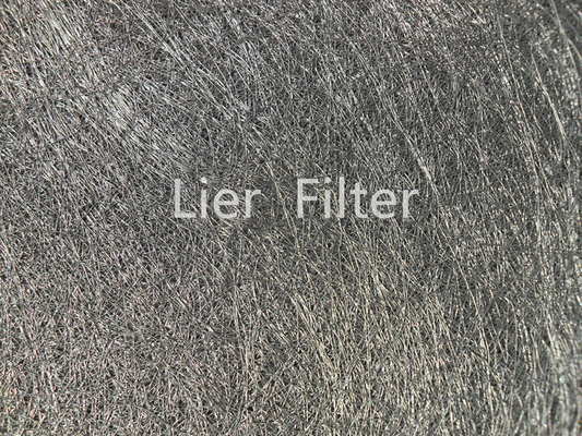 La fibra sinterizada de acero inoxidable del metal de FeCrAl sentía a prueba de ácido nítrico