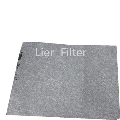 Pleatable FeCrAl lavable sinterizó porosidad de los fieltros de la fibra del metal alta