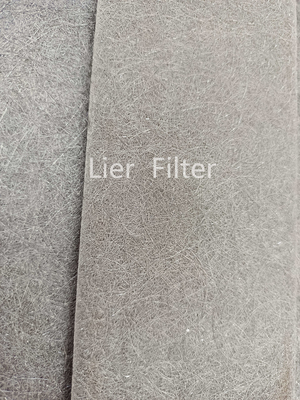 Pleatable FeCrAl lavable sinterizó porosidad de los fieltros de la fibra del metal alta