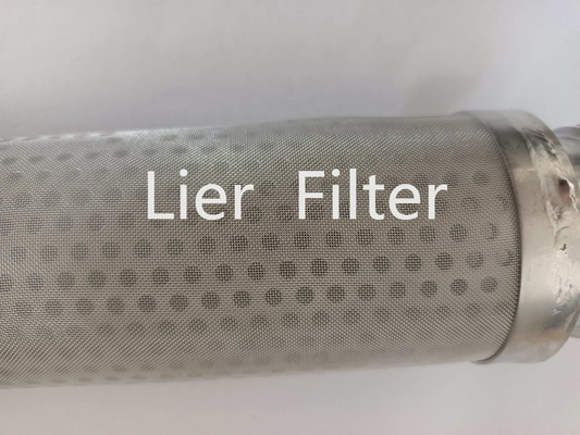 Elemento filtrante sinterizado cilindro en lecho fluidificado del metal para la industria farmacéutica