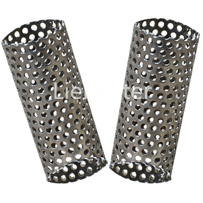 1-100 alambre de metal perforado del micrón Mesh Perforated Stainless Steel Pipe