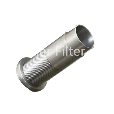 Metal multi de la capa sinterizado para enredar el tubo filtrante de acero inoxidable sinterizado del filtro del polvo de metal