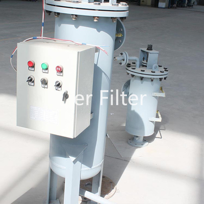 Base automática del filtro de las aguas residuales del tamiz industrial de la cesta 160m3/H del diámetro 550m m