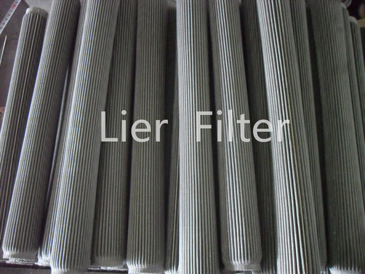 Permeabilidad fuerte plisada del aire del elemento filtrante del cartucho de filtro del derretimiento del polímero
